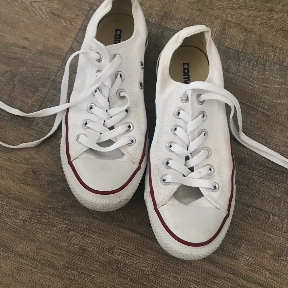 Sz:7 Converse Chuck Taylor All Star Low Top White